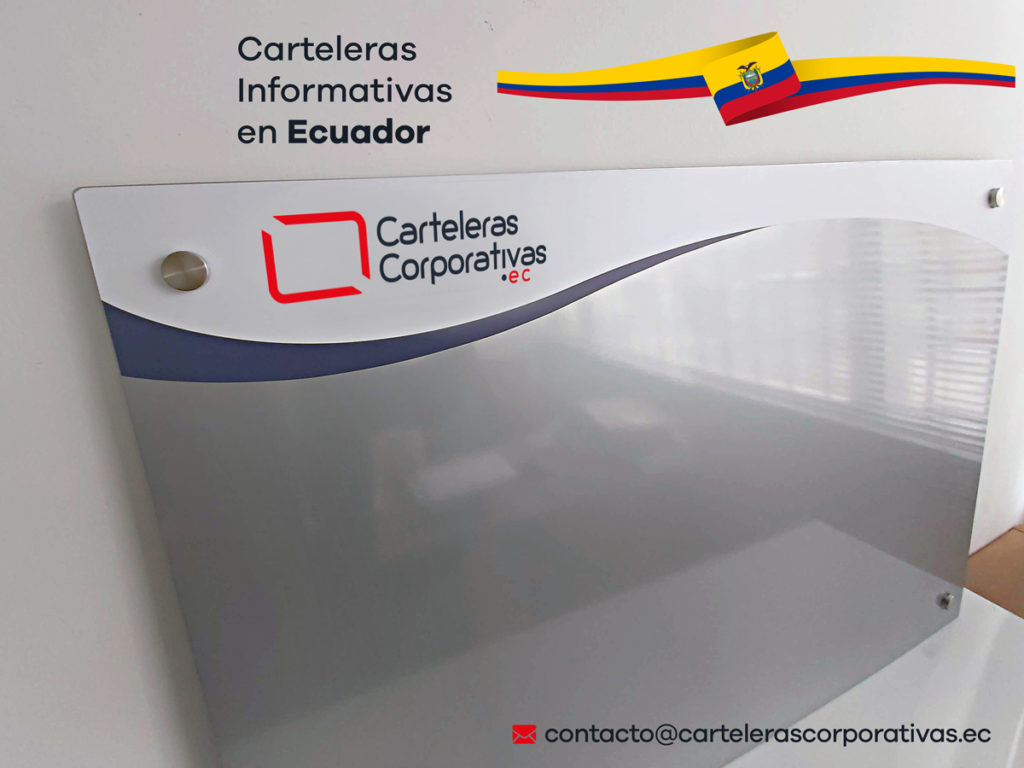 carteleras informativas en ecuador